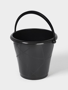 Ведро хозяйственное СибПолимер, 7 л, пластик, чёрное - Фото 4