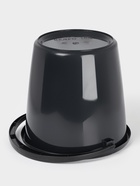 Ведро хозяйственное, 10 л, d=29 см, h=28 см, пластик, чёрное - Фото 5