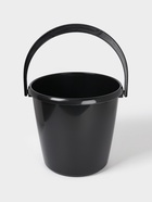 Ведро хозяйственное, 20 л, пластик, чёрное - Фото 1