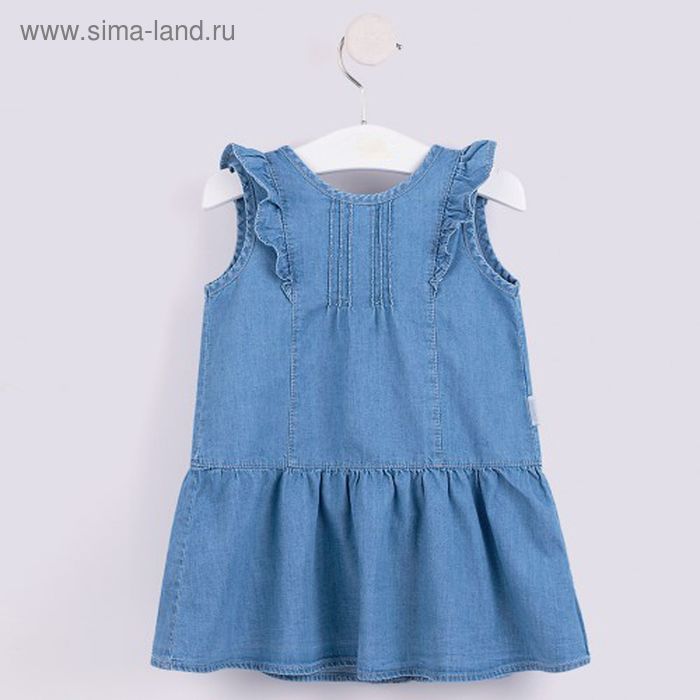 Платье для девочки, рост 80 см, цвет синий ПЛ171_М - Фото 1