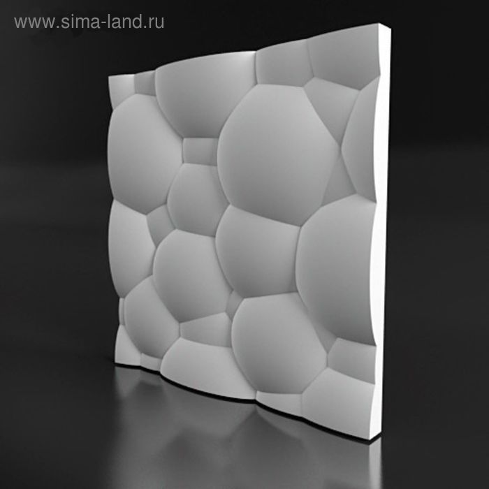 Гипсовая 3D панель Balls 500х500 - Фото 1