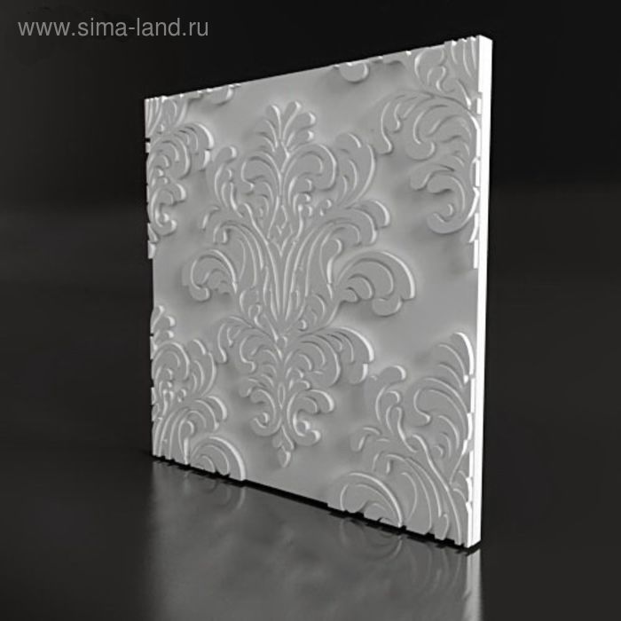 Гипсовая 3D панель Baroque 500х500 - Фото 1