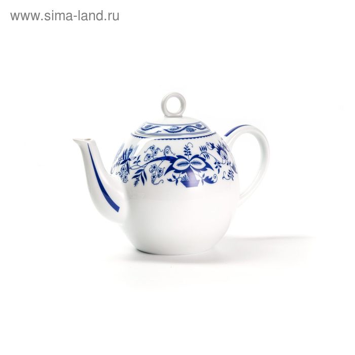 Чайник, декор: Ognion bleu, 1 л - Фото 1