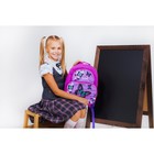Рюкзак школьный, 2 отдела на молниях, 2 наружных кармана, цвет фиолетовый - Фото 12