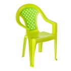 Кресло детское "Плетёнка", цвет салатовый - Фото 1