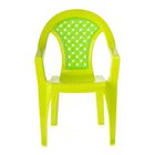 Кресло детское "Плетёнка", цвет салатовый - Фото 2