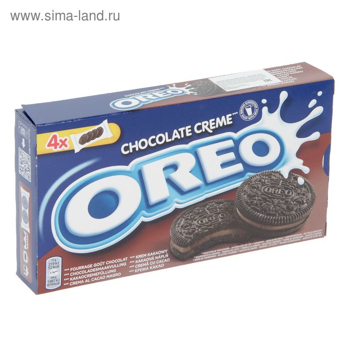 Печенье Oreo Chocolate Crème, 176 г - Фото 1