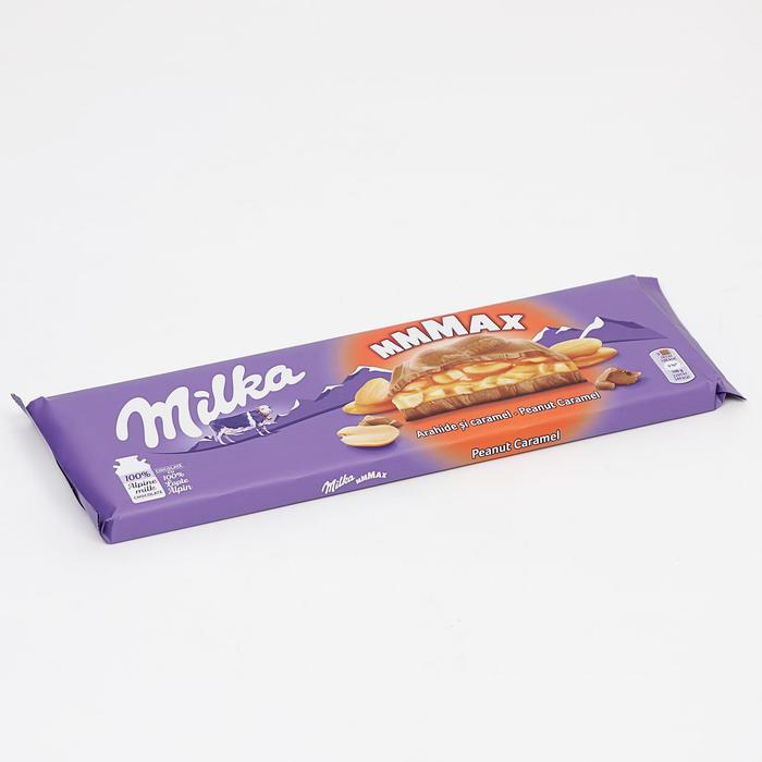 Шоколад Milka Peanut Caramel, 276 г - Фото 1