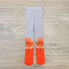 Колготки детские "Лисичка" серый рост 98-104 см, 3-4 лет, 80% хл.,17% п/а, 3% эл. - Фото 2