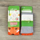 Колготки детские "Лисичка" серый рост 98-104 см, 3-4 лет, 80% хл.,17% п/а, 3% эл. - Фото 5