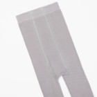 Колготки детские "Лисичка серая " р.128-134 см, серые, 80% хл.,17% п/а, 3% эл. - Фото 3