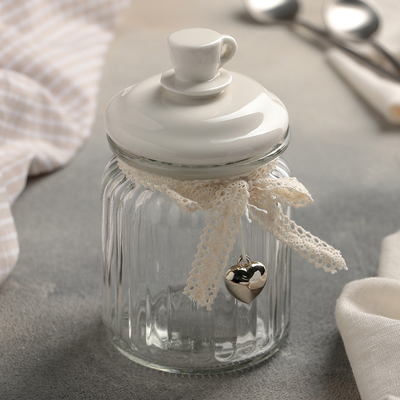 Банка для сыпучих продуктов «Кружечка», 300 мл