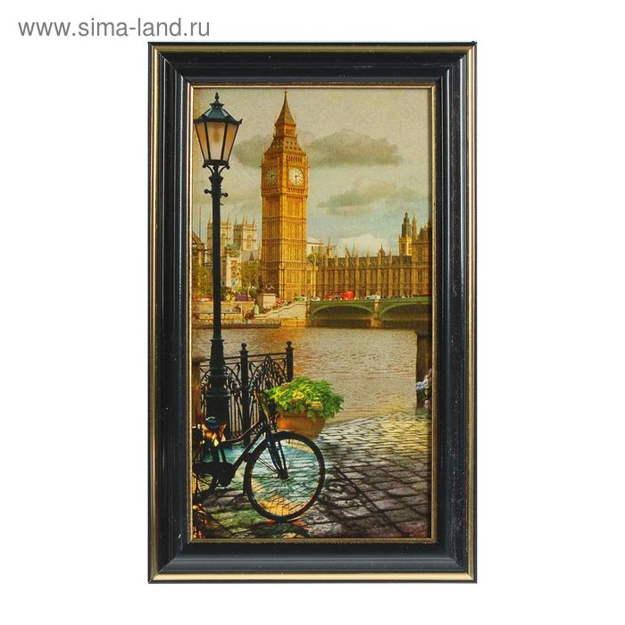 Картина "Лондонская площадь" 14х23 см - Фото 1