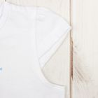 Комплект для девочки (футболка, юбка), рост 80 см, цвет белый CSB 9629 (144)_М - Фото 3