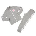 Комплект для девочки (куртка, брюки), рост 98 см, цвет серый меланж Л698 - Фото 1