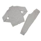 Комплект для девочки (куртка, брюки), рост 98 см, цвет серый меланж Л698 - Фото 2
