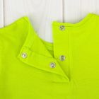 Блузка для девочки, рост 80 см, цвет лайм Л615_М - Фото 9