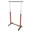 Стойка для одежды на колёсиках ANYDAY, 179×90×42 см R.Atlant, тёмный бук - Фото 1