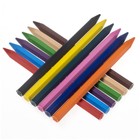 Карандаши пластиковые 12 цветов JOVI, шестигранные - Фото 2