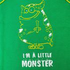 Майка для мальчика, рост 122-128 см, цвет зелёный - Фото 5