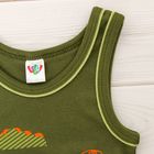 Майка для мальчика, цвет хаки, рост 86-92 см - Фото 4