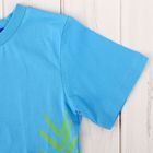 Комплект: футболка, шорты для мальчика, рост 92 см, цвет сине-голубой - Фото 5