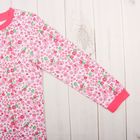 Пижама для девочки, рост 92 см, цвет бело-розовый - Фото 4