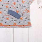 Пижама для мальчика, рост 134 см, цвет серый меланж - Фото 5