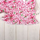 Пижама для девочки: футболка, шорты, рост 164 см, цвет бело-розовый - Фото 9
