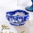 Розетка гжель «Квадратная», бело-синий - Фото 1