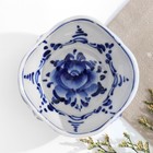 Розетка гжель «Квадратная», бело-синий - Фото 12
