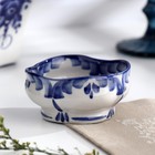 Розетка гжель «Квадратная», бело-синий - Фото 7