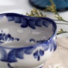 Розетка гжель «Квадратная», бело-синий - Фото 9