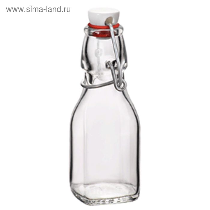 Бутылка "Свинг", стекло, пластик, 125 мл, d= 60, h=134 мм - Фото 1