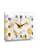 Часы настенные: Цветы, «Ромашки», бесшумные, 20×26 см - Фото 2