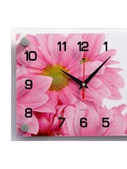 Часы настенные: Цветы, бесшумные, 20×26 см - Фото 3