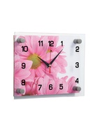 Часы настенные: Цветы, бесшумные, 20×26 см - Фото 2