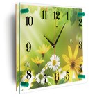 Часы настенные: Цветы, "Ромашки", 30х40 см - Фото 2