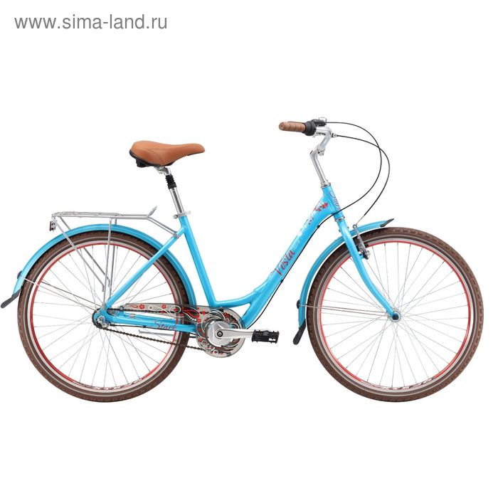 Велосипед 26" Stark Vesta 26.4 V, 2017, цвет сине-красный, размер 16" - Фото 1