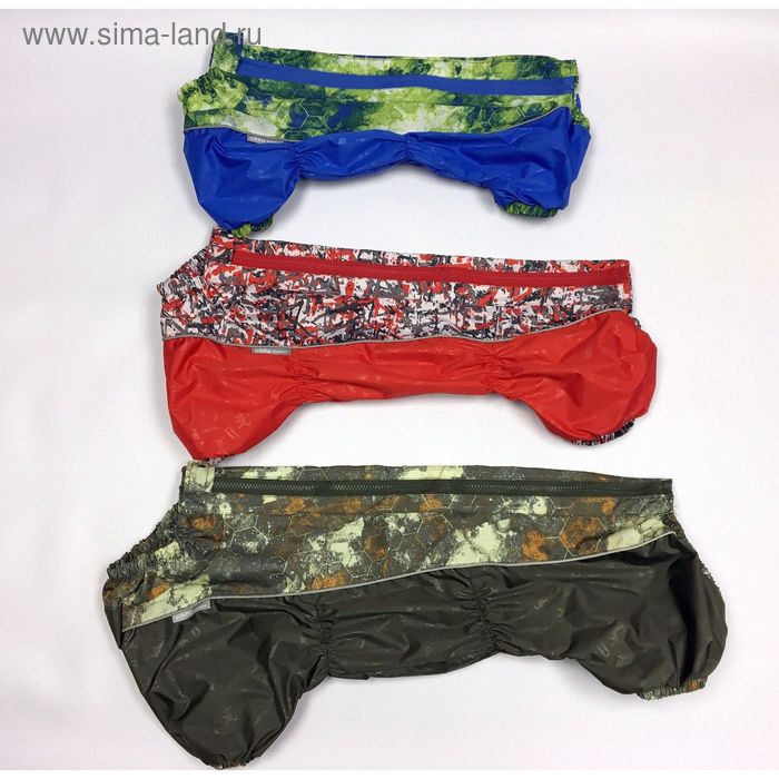 Комбинезон OSSO для такс, вельш корги, сука, 45т-2 (ДС 45 см), микс цветов - Фото 1