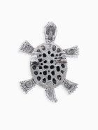 Брошь «Галиотис» черепашка, в черненом серебре - Фото 3