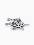 Брошь «Галиотис» черепашка, в черненом серебре - Фото 4