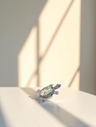 Брошь «Галиотис» черепашка, в черненом серебре - Фото 5