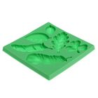 Молд для творчества "Перышки и листочки", 8 х 8 см - Фото 3