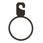 Вешалка для аксессуаров, круглая, d6.5, (фасовка 200 шт), цвет чёрный - Фото 2