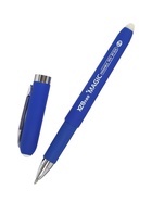 Ручка шариковая со стираемыми чернилами, линия 0.8 мм, стержень синий, корпус прорезиненный МИКС (штрихкод на штуке) - Фото 3