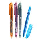 Ручка шариковая со стираемыми чернилами, линия 0,5 мм, стержень синий, корпус МИКС (штрихкод на штуке) - фото 50660797