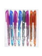 Стираемая ручка, шариковая, синий стержень, узел 0.5 мм, МИКС - Фото 10