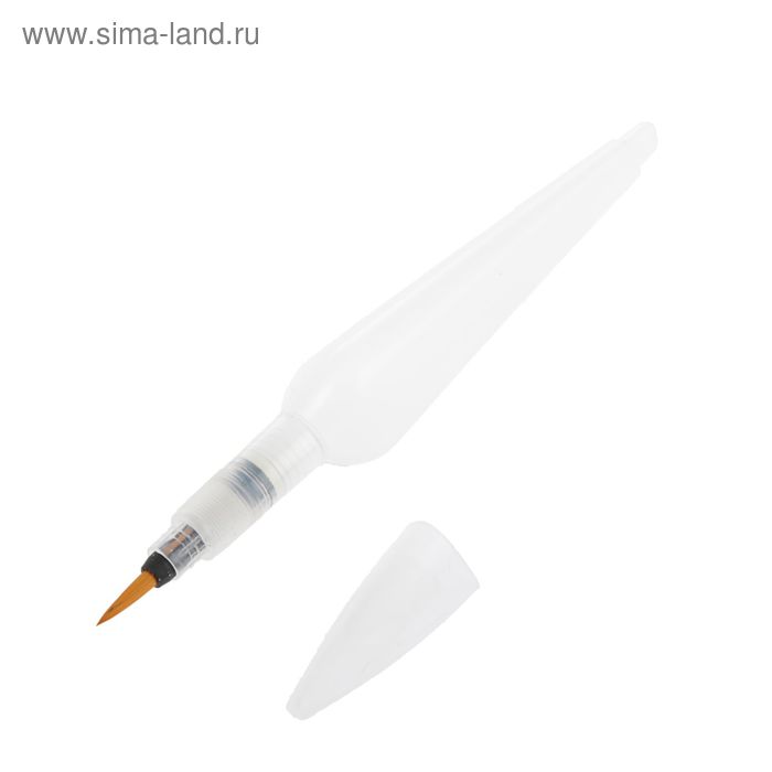 Кисть синтетка круглая Roubloff БАТИК 04 № 4 с резервуаром - Фото 1