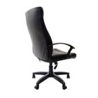 Кресло офисное BRABIX Trust EX-535, экокожа чёрная, ткань серая - Фото 4